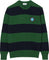 Lacoste Striped Cotton Jersey Sweater - Men's - Green - Abimes