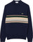 Lacoste French Made Striped Sweater - Men's - Marine - Sinople Farine