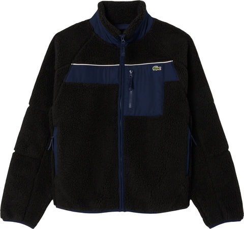Lacoste Colorblock Sherpa Fleece Jacket - Men's