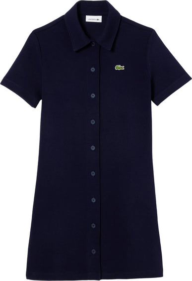 Lacoste Heavy Piqué Buttoned Polo Dress - Women's