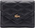 Lacoste Crocodelle Billfold Leather Wallet - Women's - Black