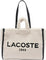 Lacoste Lars Heritage Tote Bag - Natural Black