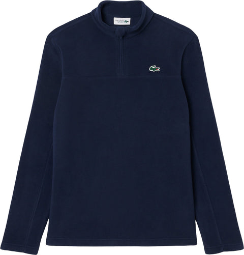 Lacoste Polar Fleece Quarter-Zip Golf Top - Men's