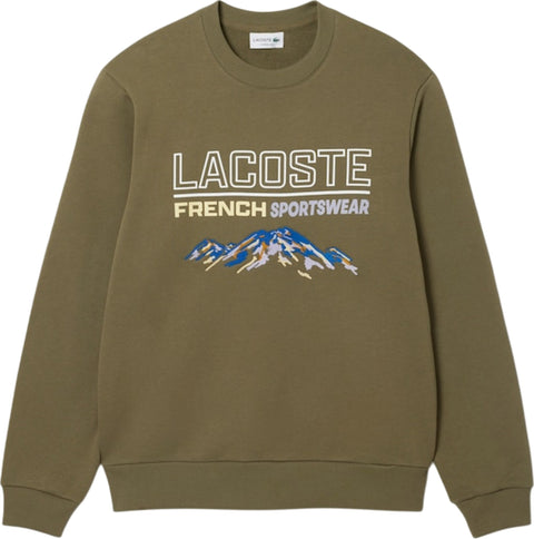 Lacoste Embroidered Motif Fleece Sweatshirt - Men's