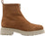 La Canadienne Delta shearling-lined suede Booties - Women's - Toffee