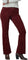 Lola Jeans Alice High Rise Flare Jeans - Women's - Syrah Red
