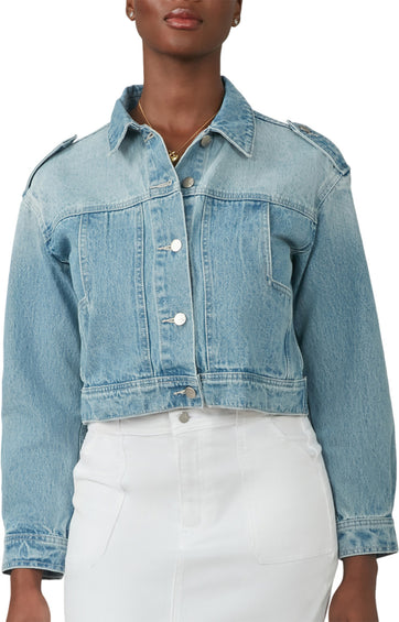 Lola Jeans Cielo Cropped Denim Jacket - Women's