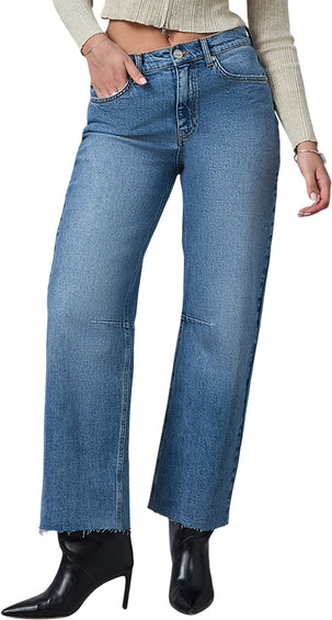 Lola Jeans Dylan High Rise Barrel Leg Jeans - Women's