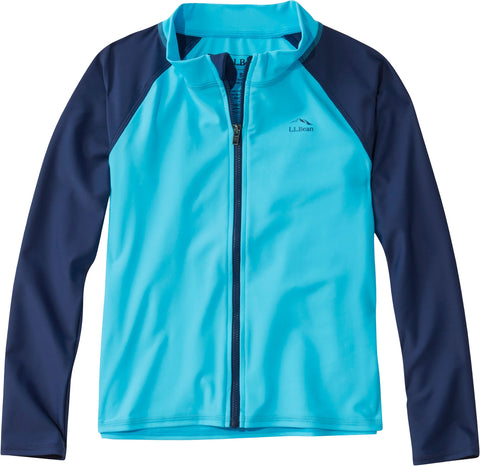 L.L. Bean Sun-and-Surf Full-Zip Shirt - Kids