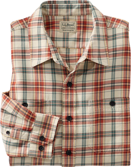 L.L. Bean Lakewashed Traditional Fit Twill Shirt - Men's