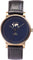 La Maison Inland The June 41mm Watch with Extra 20mm Classic Strap - Unisex - Antique Gold - Navy - Black Leather