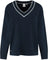 Lune Active Olly V-Neck Sweater - Women's - Dark Blue
