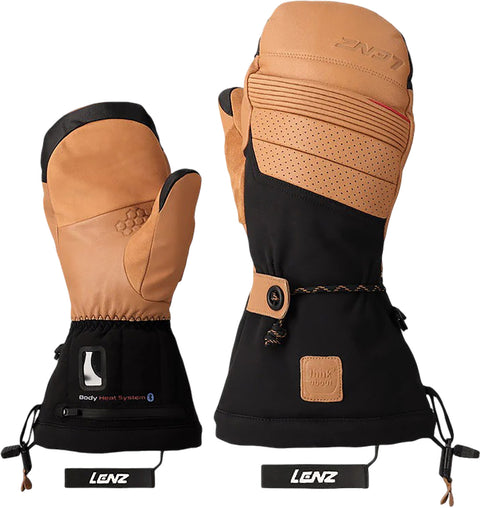 Lenz Heat Glove 9.0 Finger Cap Mittens - Men's