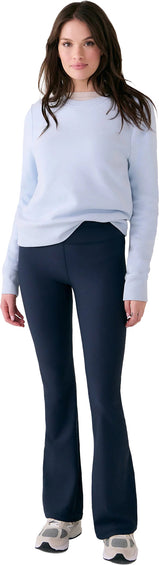 Lolë Sculpt Rib Flare Leggings - Women's