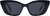 Le Specs Tranquil Turmoil Sunglasses  - Black