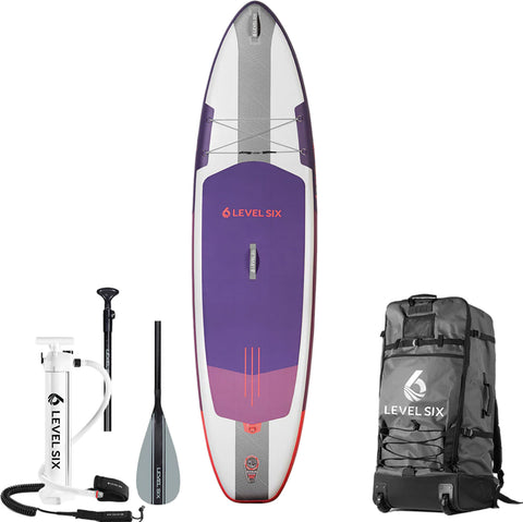 Level Six Ten Six Ultralight Inflatable SUP Package - 10'6