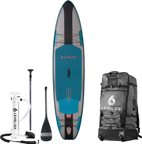 Level Six Eleven Six Carbon Inflatable SUP Package - 11'6