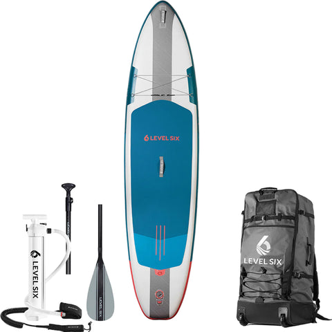Level Six Eleven Six Ultralight Inflatable SUP Package - 11'6