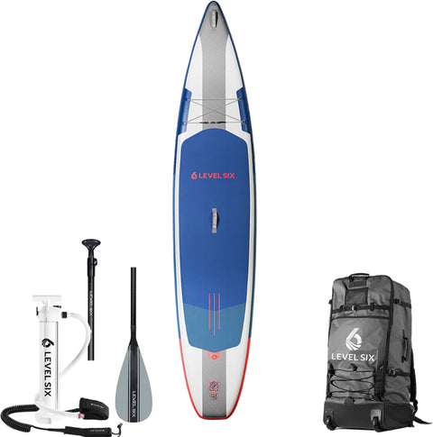 Level Six Twelve Six Ultralight Inflatable SUP Package - 12'6