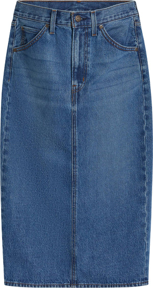 Levi's High Rise Slit Skirt - Women's