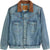 Levi's Western Shorthorn Trucker Jacket - Men's - Off To Parris Trucker - Blue