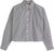 Levi's Harlie Cropped Shirt - Women's - Hedi Micro Gingham Cloud Dancer