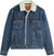 Levi's Type III Sherpa Trucker Jacket - Men's - Dark Stonewash Sherpa - Blue