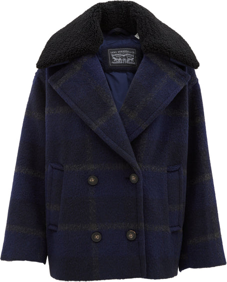 Levi's Wool Blend Double Breasted Jacket - Women's