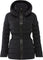 Mackage JAZMIN stretch light down jacket with tunnel hood - Women's - Black