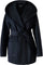 Mackage Paya Wool Wrap Coat with Sash Belt - Women's - Black