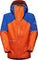 Mammut Eiger Nordwand Advanced Hardshell Hooded Jacket - Men's  - Eiger Orange - Eiger Blue