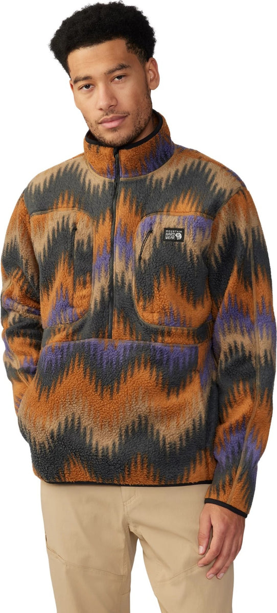 Mountain Hardwear HiCamp Fleece Printed Pullover - Men's | Altitude Sports