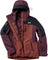 Mountain Hardwear Powder Maven Jacket - Women's - Bourbon Brown - Blackberry - Black