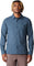 Mountain Hardwear Voyager One Long Sleeve Flannel Shirt - Men's - Montauk Blue