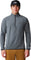 Mountain Hardwear Microchill 1/4 Zip Pullover - Men's - Volcanic Heather