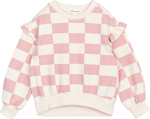 Miles The Label Long Sleeve Sweatshirt - Girls