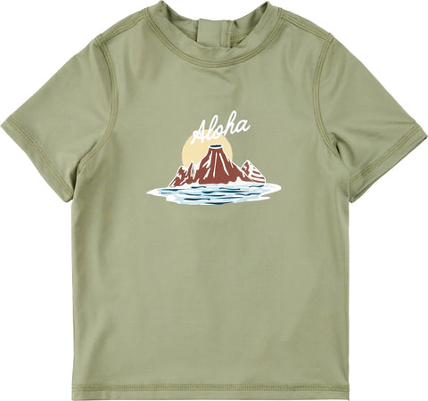 Miles The Label Short Sleeve Rashguard Top - Boys