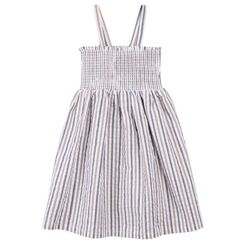 Miles The Label Woven Dress - Girls