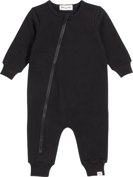 Miles The Label Miles Basics Pure Black Playsuit - Baby 