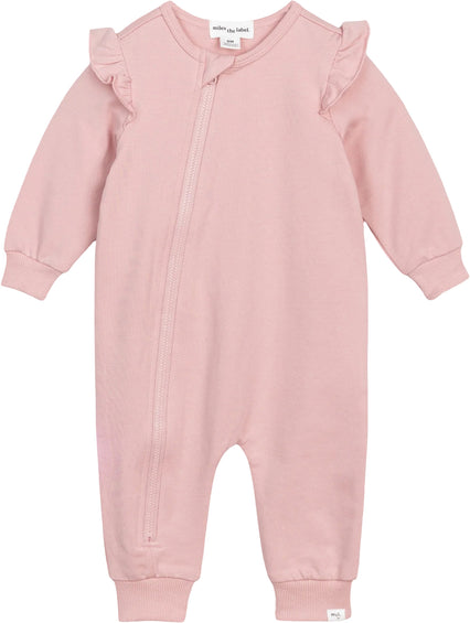 Miles The Label Miles Basics Rose Playsuit - Little Girl