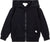 Miles The Label Long Sleeve Knit Zip Hoodie - Kids - Black