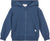 Miles The Label Miles Blue Zip-Up Hoodie - Kids - Blue Dusty