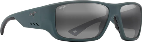 Maui Jim Keha Polarised Sunglasses - Matte Dark Military Green - Neutral Grey Lens