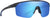 Maui Jim Paluna Polarised Sunglasses - Unisex - Black Matte - Blue Hawaii Mirror