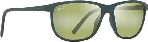 Maui Jim Lele Kawa Polarised Sunglasses - Matte Dark Military Green - Maui HT Lens