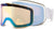 Marker Squadron Magnet Ski Goggles - Unisex - White - Steel Blue Mirror CS