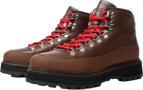 Mono Hiking Core Cap Grained Leather Hiking Boots - Women's