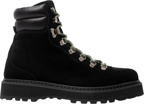 Mono Hiking Grained Leather Shearling Lining Hiking Boots - Men's