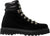Mono Hiking Grained Leather Shearling Lining Hiking Boots - Men's - Black Suede
