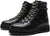 Mono Hiking Grained Cow Leather Lined Hiking Boots - Men's - Black Black